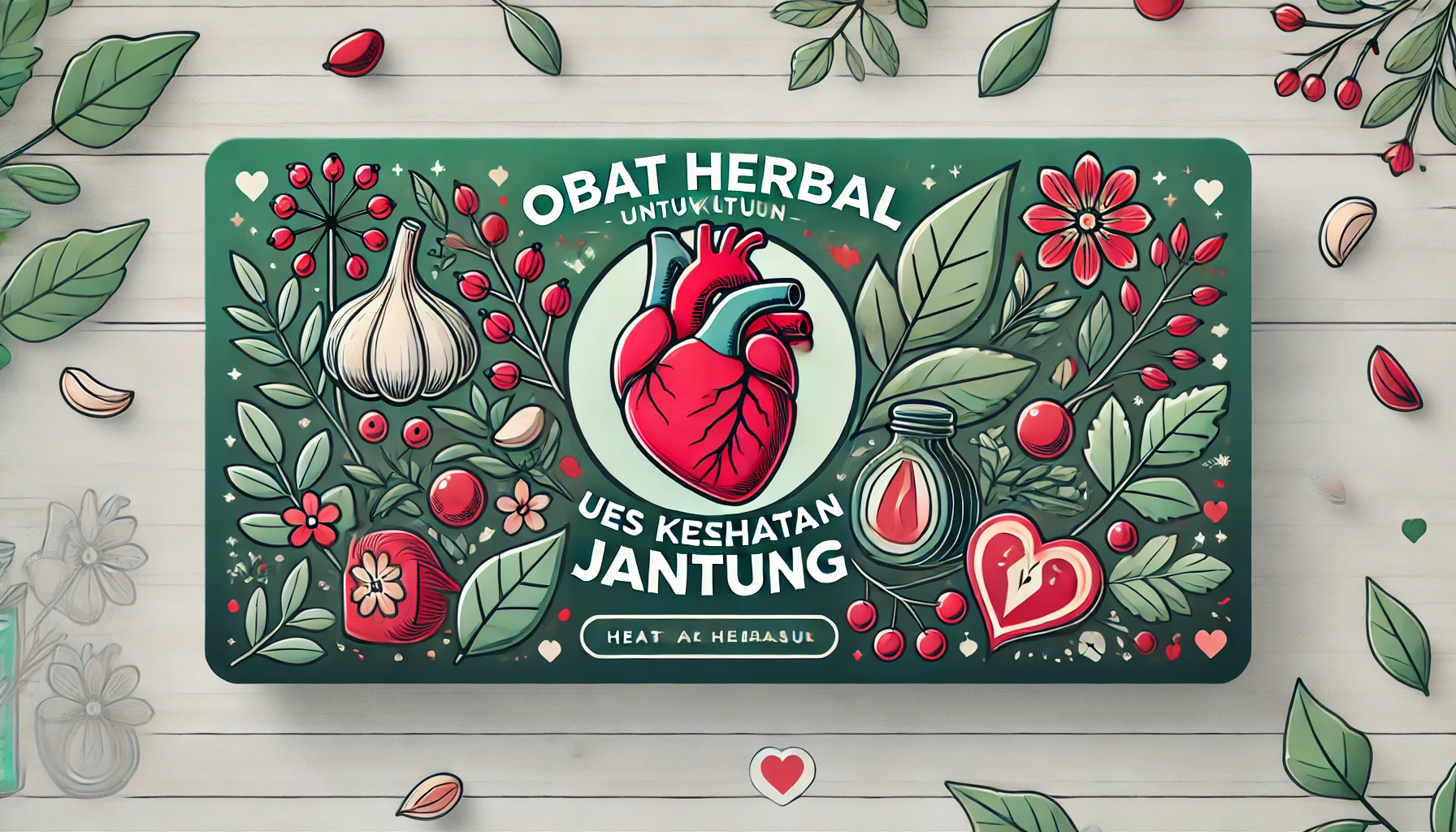 Obat Herbal untuk Kesehatan Jantung: Solusi Alami Menjaga Organ Vital Anda